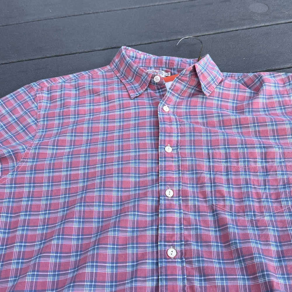 Faherty Red and Blue Checkered Shirt - Picture 16 of 16
